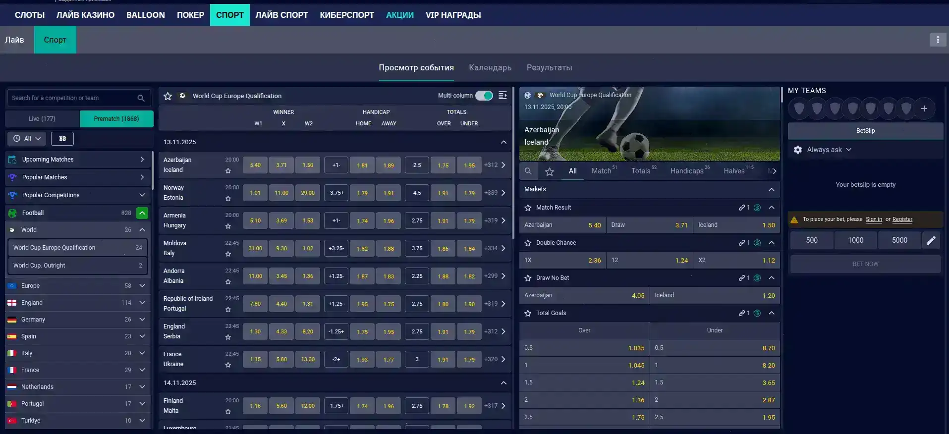Мобильная версия казино Турбо